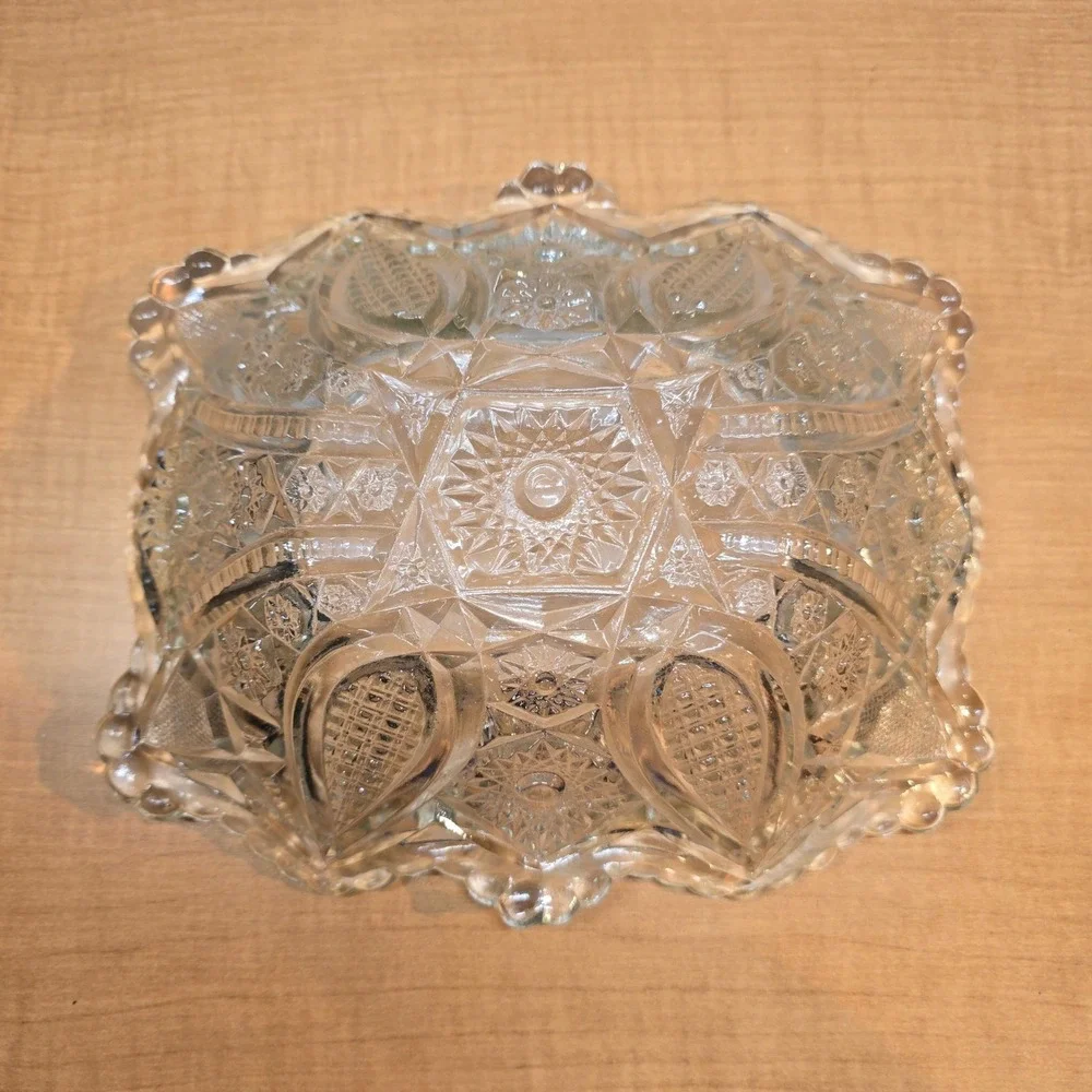 Indiana Glass large heavy